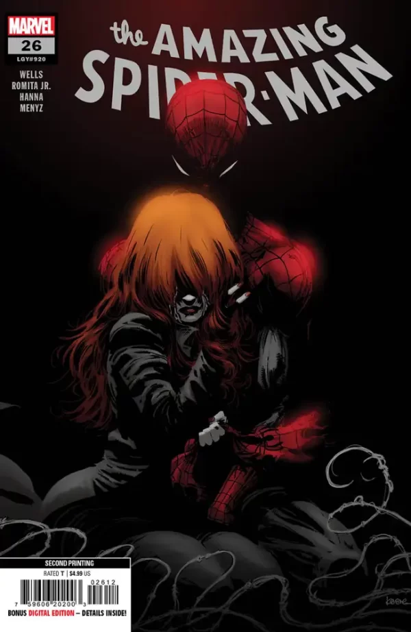 Amazing Spider-Man #26 (2nd Ptg Kaare Andrews Variant)