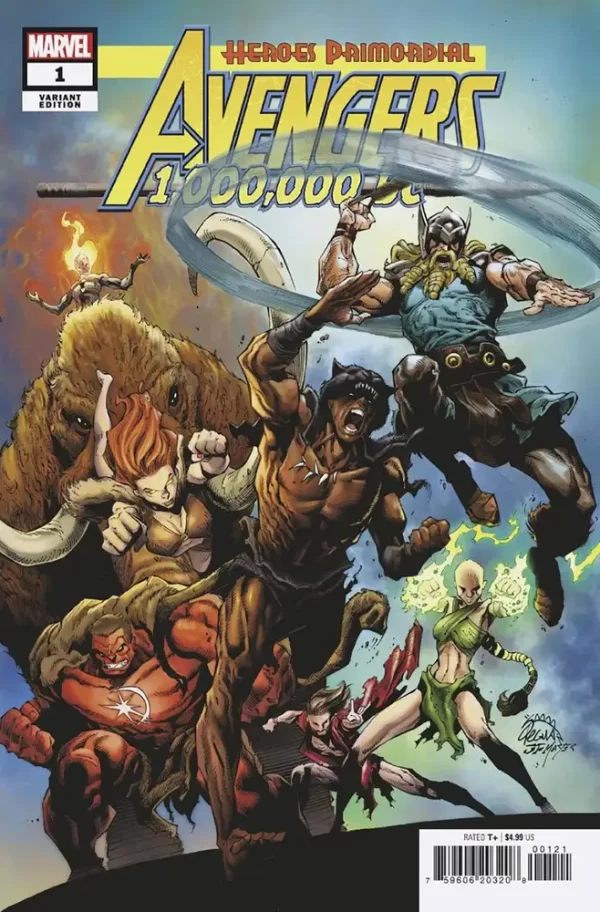 Avengers 1000000 Bc #1 (Stegman Prehistoric Homage Variant)