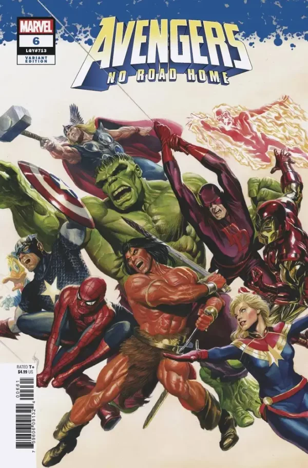 Avengers No Road Home #6 (of 10) (Alex Ross Variant)