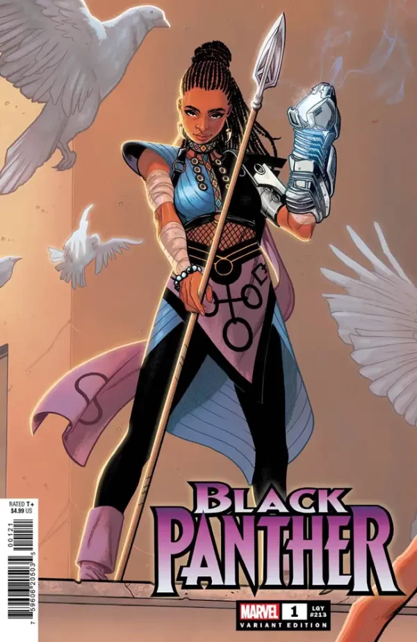 Black Panther #1 (Elena Casagrande Women of Marvel Variant)