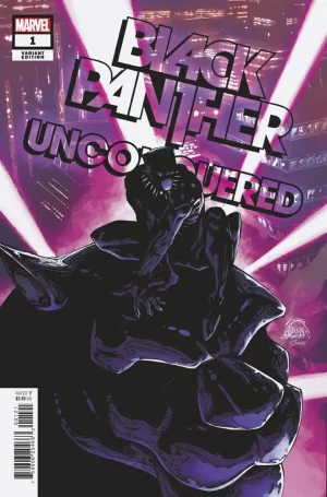 Black Panther Unconquered #1 (Stegman Variant)