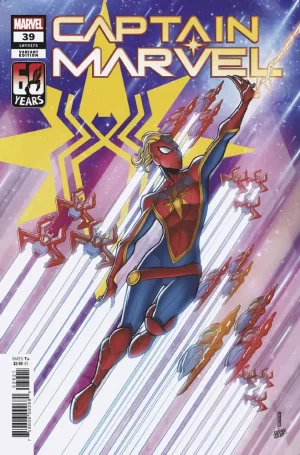 Captain Marvel #39 (Baldeon Spider-Man Variant)