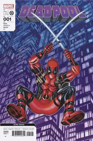 Deadpool #1 (2nd Ptg McKone Variant)
