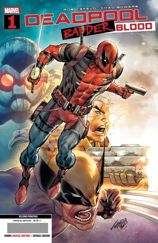 Deadpool Badder Blood #1 (of 5) (2nd Ptg Rob Liefeld Variant)