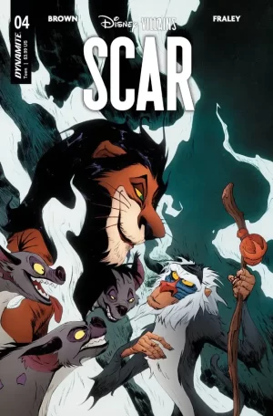 Disney Villains Scar #4 (Cover Q - FOC Bonus Lee Original)