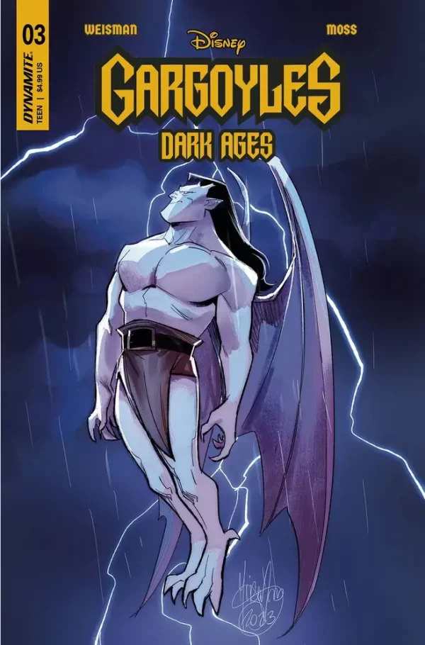 Gargoyles Dark Ages #3 (Cover C - Andolfo)