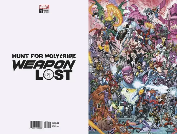 Hunt for Wolverine Weapon Lost #1 (of 4) Wheres Wolverine Va