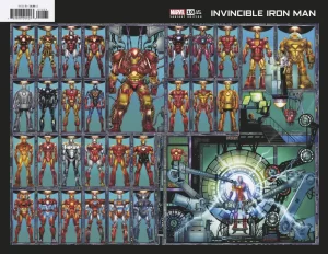 Invincible Iron Man #10 (Bob Layton Wraparound Variant)