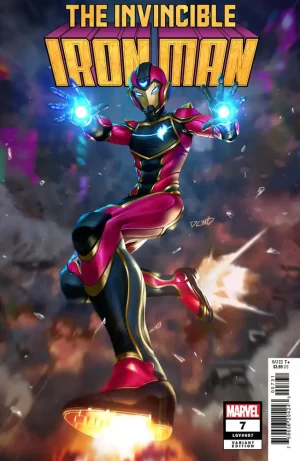 Invincible Iron Man #7 (Derrick Chew Ironheart Variant)