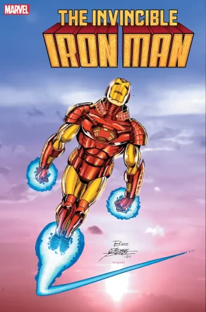 Invincible Iron Man #8 (George Perez Variant)