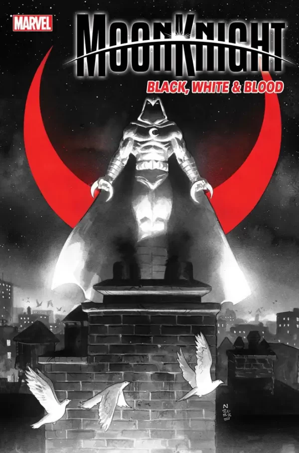 Moon Knight Black White Blood #3 (of 4) (Klein Variant)