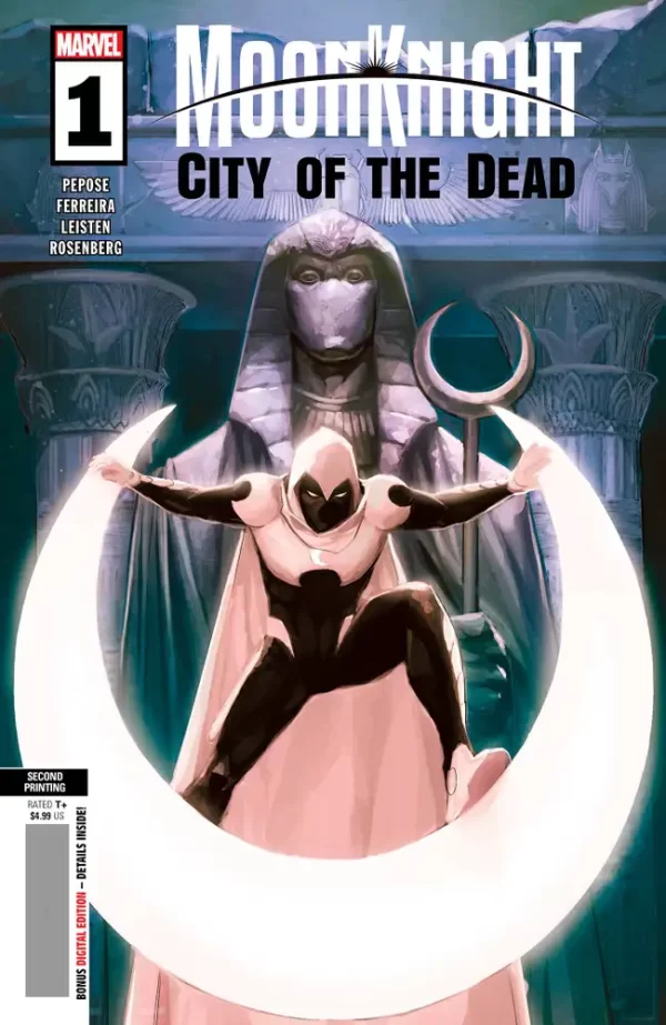 Moon Knight City of the Dead #1 (of 5) (2nd Ptg Rod Reis)