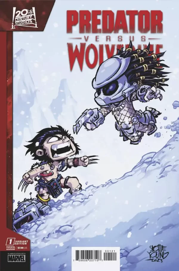 Predator vs Wolverine #1 (Skottie Young Variant)