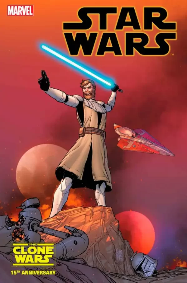 Star Wars #37 (Camucoli Obi-Wan Clone Wars 15th Anniv Variant)