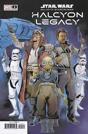 Star Wars Halcyon Legacy #4 (of 5) (Sliney Connecting Variant)