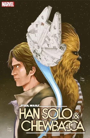 Star Wars Han Solo Chewbacca #3 (Uesugi Japanese Creator Variant)