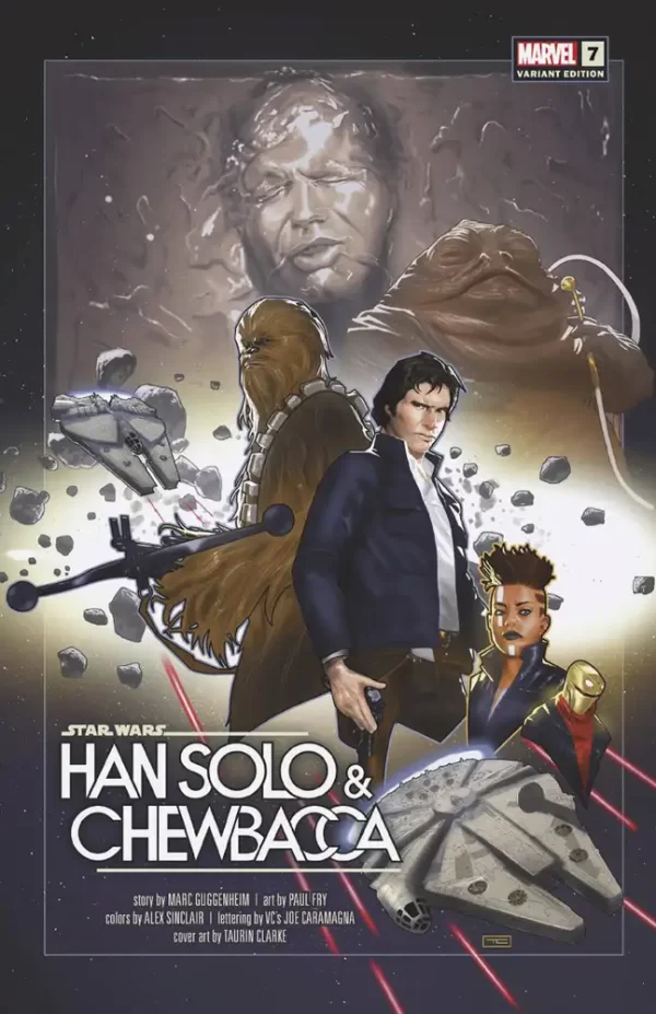 Star Wars Han Solo Chewbacca #7 (Clarke Revelations Variant)