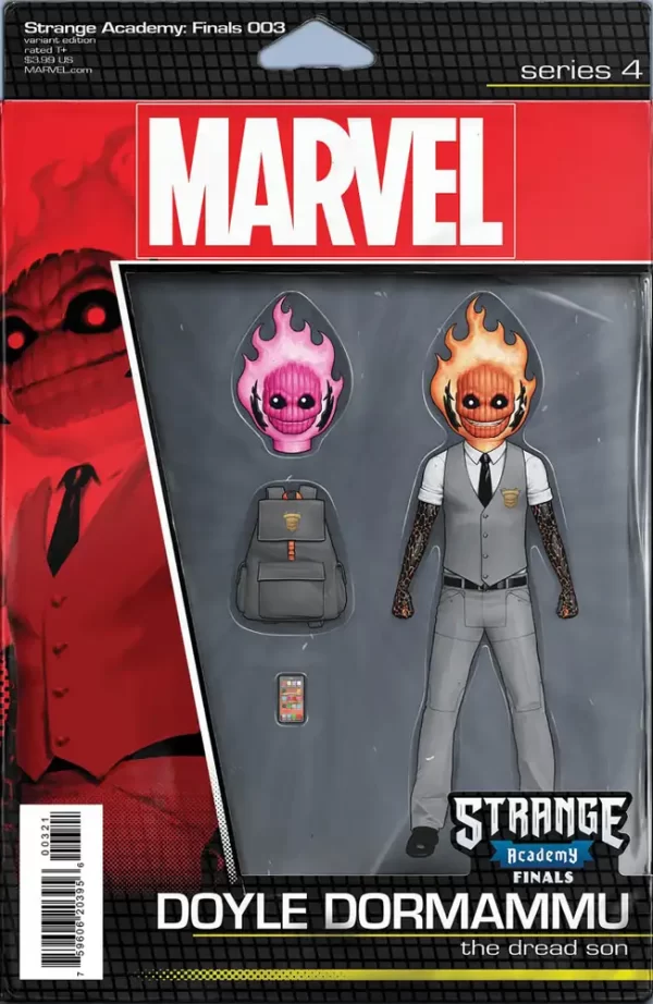 Strange Academy Finals #3 (Christopher Action Figure Variant)