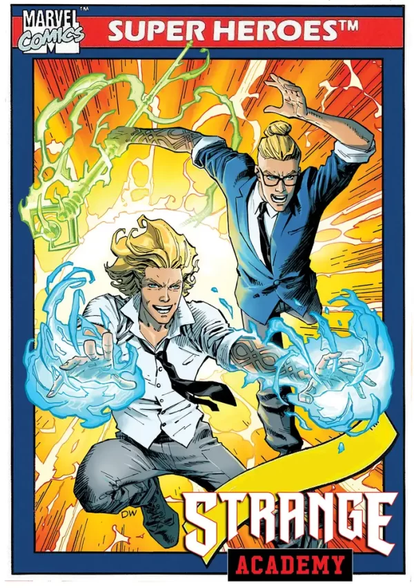 Strange Academy Finals #5 (Weaver Trading Card Variant)