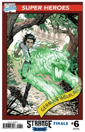 Strange Academy Finals #6 (Weaver Trading Card Variant)