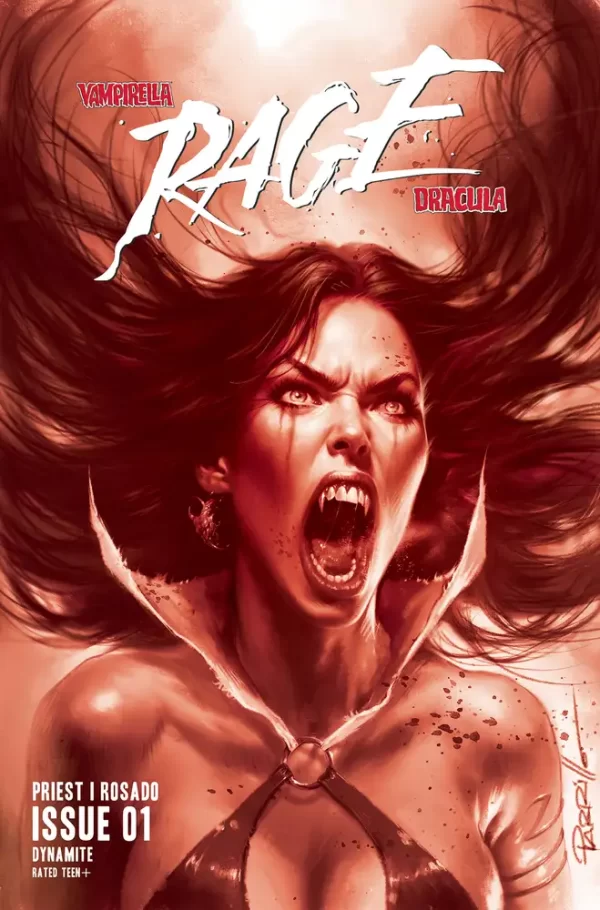 Vampirella Dracula Rage #1 (Cover N - (Retailer 25 Copy Incentive Variant) Parrillo Tint)