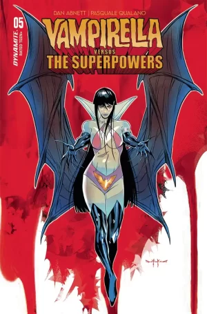 Vampirella vs Superpowers #5 (Cover E - Qualano)
