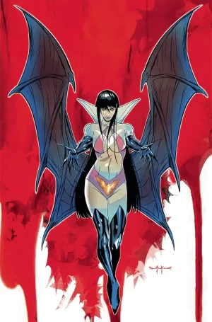 Vampirella vs Superpowers #5 (Cover K - (Retailer 15 Copy Incentive Variant) Qualano Virg)