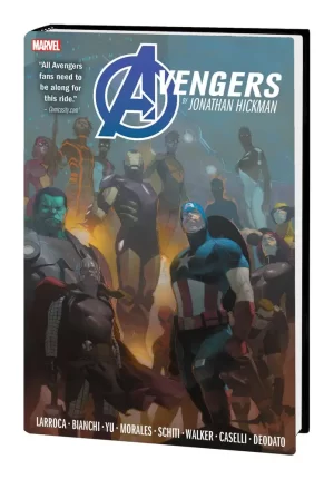 Avengers by Jonathan Hickman Omnibus HC Vol 02 Ribic Cover