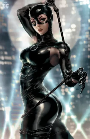 Batman Catwoman the Gotham War Scorched Earth #1 (Cover D - Kendrick Kunkka Lim Foil Variant)