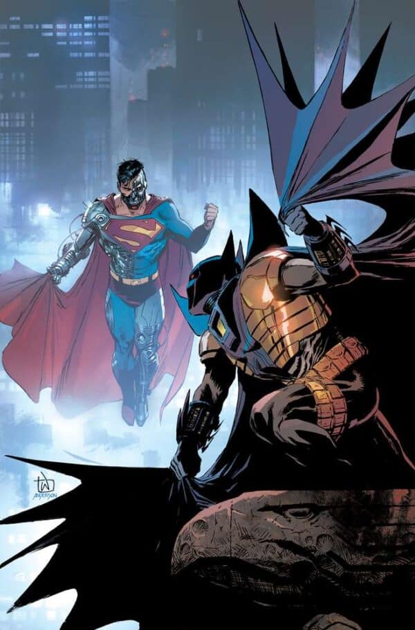 Batman Superman Worlds Finest #1 (Cover E - Team Lee Weeks Card Stock Variant)