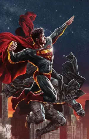 Batman Superman Worlds Finest #16 (Cover B - Lee Bermejo Card Stock Variant)