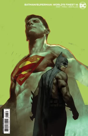 Batman Superman Worlds Finest #16 (Cover E - 1:25 Ben Oliver Card Stock Variant)