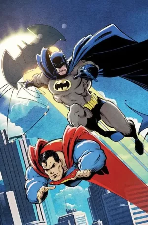 Batman Superman Worlds Finest #16 (Cover F - 1:50 Kaare Andrews Card Stock Variant)