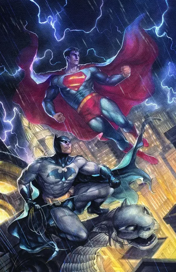 Batman Superman Worlds Finest #18 (Cover E - Inc 1:50 Meghan Hetrick Card Stock Variant)