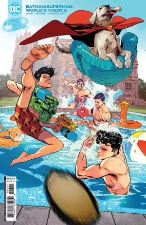 Batman Superman Worlds Finest #6 (Cover C - Rafa Sandoval Swimsuit Card Stock Variant)