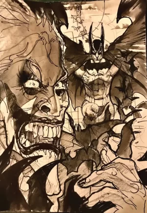 Batman & the Joker the Deadly Duo #7 (of 7) (Cover C - Simon Bisley Joker & Batman Card Stock Variant)