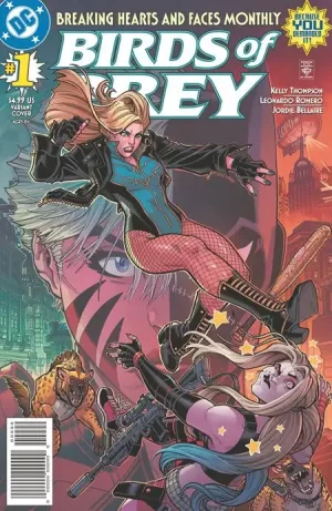 Birds of Prey #1 (Cover F - Inc 1:25 Nick Bradshaw Card Stock Variant)