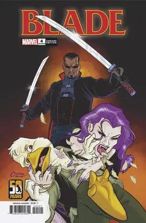 Blade #4 (Amanda Conner Howard the Duck Variant)