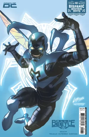 Blue Beetle #1 (Cover D - Pablo Villalobos Hispanic Heritage Month Card Stock Variant)