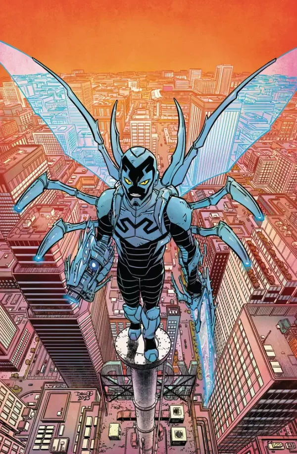 Blue Beetle #2 (Cover C - 1:25 Diego Olortegui Card Stock Variant)