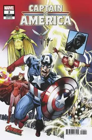 Captain America #2 (Phil Jimenez Avengers 60th Variant)