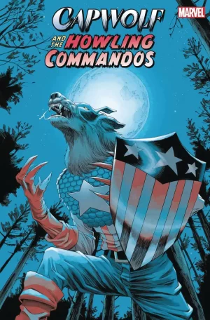 Capwolf Howling Commandos #1 ((Retailer 25 Copy Incentive Variant) Declan Shalvey Variant)