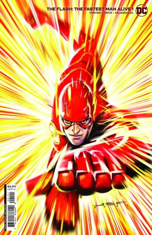 Flash the Fastest Man Alive #1 (of 3) (Cover B - Juan Ferreyra Card Stock Variant)