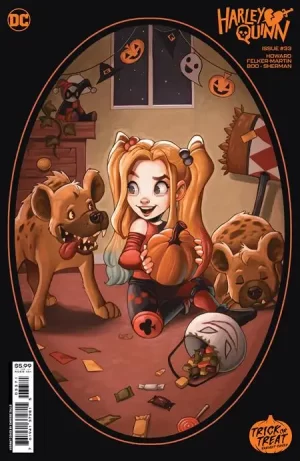 Harley Quinn #33 (Cover F - Chrissie Zullo Treat or Treat Card Stock Variant)