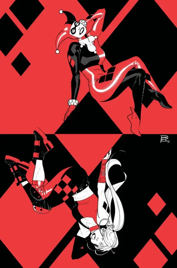 Harley Quinn Black White Redder #1 (of 6) (Cover A - Bruno Redondo)