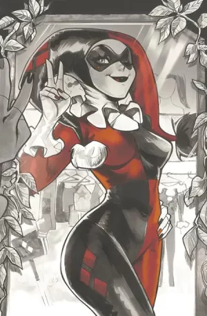 Harley Quinn Black White Redder #3 (of 6) (Cover B - Mirka Andolfo Variant)