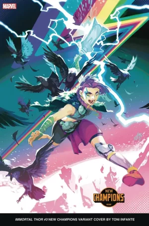 Immortal Thor #3 (Toni Infante New Champions Variant)