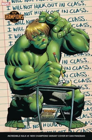 Incredible Hulk #5 (Dan Panosian New Champions Variant)