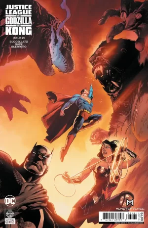 Justice League vs Godzilla vs Kong #1 (of 6) (Cover E - Rafael Albuquerque Foil Variant)