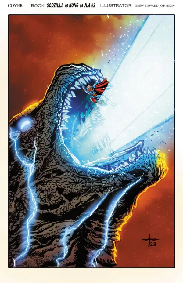 Justice League vs Godzilla vs Kong #2 (of 7) (Cover A - Drew Johnson)